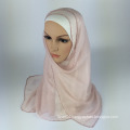 100% Silk beading latest hijab designs muslim scarf